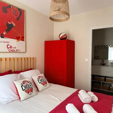 Au Choletais T2-50M2 - Hyper Centre - Deco Originale - 20Mn Puydufou Apartment *